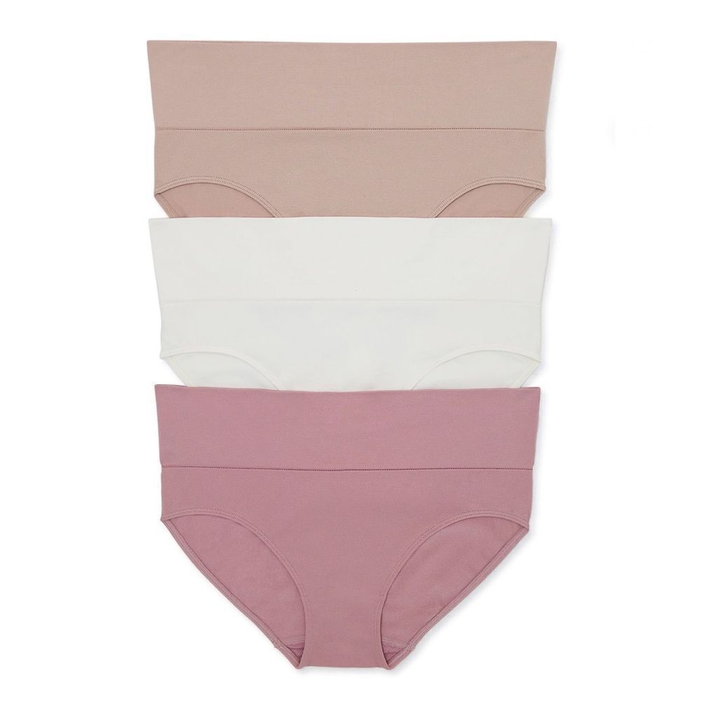 Women’s Destination Maternity Foldover Bikini Panty 2, 3-Packs Size S - Picture 6 of 8